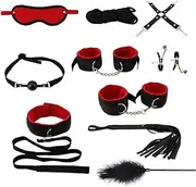 SM Bondage Restraints Toys Sex Furniture Handcuff Set for Bedroom Things Sex Accessories for Adults Couples Kinky Sex Restraints for Ankles Wrist Cuffs Bondaged Kit Adult Bed Restraints Hoodies