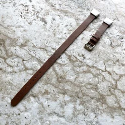 Brown Double Wrap Leather Band for Garmin D2 Delta S and epix Pro 42mm -A20B18