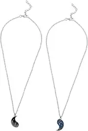 [DEARMAMY] Friend Necklace Set Matching Couples Necklaces Pendant Jewelry for Boy and Girl