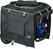 NGB Generator Cover, Made of 600D Plus 210D Layer Heavy Duty Waterproof Fabric, Waterproof Top Cover, Can be Used for Refueling, 27x27x27 in,Universal Fit for Most Inverter Generator Brands, Black.