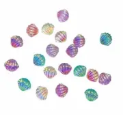 Tiny Iridescent Seashells - Shelly's Buttons - Craft Embellishments - Scrapbook