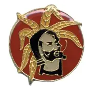 Pack of 6 Palm Tree With Man's Head Bike Motorcycle Hat Cap Lapel Pin HP1910