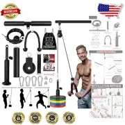 LAT Pulley System for Home Gym – 330 lb Capacity, Perfect for Full Body Workouts