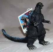 GODZILLA ISLAND 1998 NEW WITH TAG 6" FIGURE VTG BANDAI Blue Plates Fins G-01 GMK