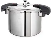 NEW Buffalo Clad Quick Pot Stainless Steel Pressure Cooker 8L