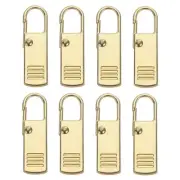 Zipper Pull Replacement, 8 Pcs Detachable Metal Zipper Tab Repair Kit Handle ...