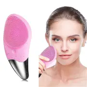 Sonic Facial Cleansing Brush Electric Silicone Face Brush Massager Face Scrubber