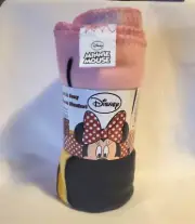 Disney Minnie Mouse Plush Throw Fleece Blanket 40" x 60" Super Soft