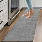 Kitchen Rugs and Mats Non Slip Washable Absorbent Kitchen Runner Rug Non Skid...