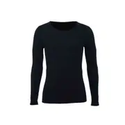 Men’s 100% Merino Wool Thermal Long Sleeve Top - Ultra-Soft Base Layer for Cold Weather