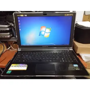 GiGABYTE P2542G v2 i7-3630QM/8G/240G SSD/獨顯NV GTX660 電競筆電NB