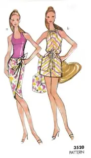 Tyler Wentworth Doll Sewing Pattern #3520 The Beach Wardrobe COPY