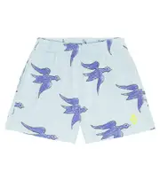 [The Animals Observatory] The Animals Observatory Poodle cotton jersey shorts Y 2 blue