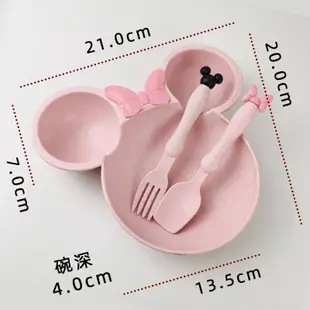 小麥秸稈餐具  環保餐具 湯匙碗 筷子勺子套裝 盤子碟子 家用吃飯碗 日式創意餐具組合 耐摔 隔熱防摔