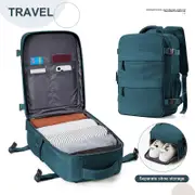 Jtgg Ryanair Backpack 40x20x25 Cabin Bag Travel Backpack for Men Women Hand Luggage Leisure Laptop Backpack mochila para viaje cabina Blue