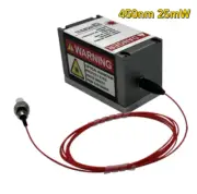 Fiber Coupled Module Single Mode 450nm 25mW Blue Laser With TEC (Connector FC )