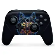Nintendo Switch Pro Controller Skin Decal Vinyl Wrap - Wolf Dreamcatcher Color