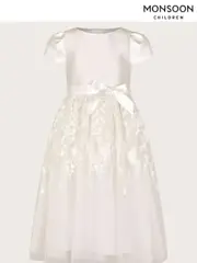 Monsoon Natural Petunia Embroidered Maxi Dress (421646) | $134 - $157