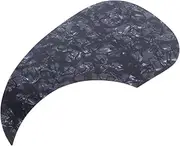 Abaodam Bass Scratch Guitar Pickguard Durable Protective Plate with Self Adhesive Design for Acoustic Guitars Stylish Impact Protection for Your Instrument