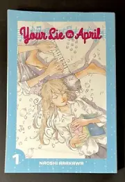 Your Lie in April Noashi Arakawa Anime Collectible Book 1 Manga Anime Very Good
