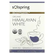 Dr. Mercola, Solspring®, Biodynamic®, Organic Himalayan White Tea, 18 Tea Bags, 1.27 oz (36 g)