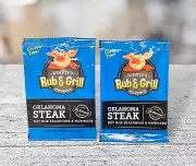 2 Dimply’s Rub & Grill All Natural Oklahoma Steak Dry Rub Seasoning & Marinade