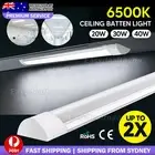 1/2X LED Slim Ceiling Batten Light Daylight 60 90 120CM Coolwhite 6500K 2-4FT