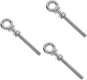 Pcs Stainless Steel Lifting Eye Bolts Nuts Swing Eyebolts Ring Hook Bolt Screw Fasterners Use