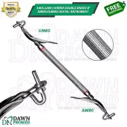Amalgam Carrier Double Ended 8” Jumbo/Jumbo Dental Filling Instrument German Gr
