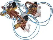 Refrigerant 4 Way Valve Air Conditioning Electromagnetic Four Way Reversing Valve with Coil Air Energy Heat Pump(1.5P 2P)