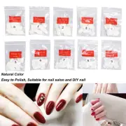 500Pcs Short Square Nail DIY Art Manicure Salon Full Cover False Nail Tips F EUJ