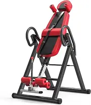 Foldable Gravity Inversion Table Back Stretcher Inverter Machine Height Adjustable | Heavy Duty Inversion Table, Standard Ankle Holding System