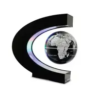 Floating Magnetic Levitation Globe Novelty Ball Light LED World Map Electronic A