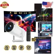 Advanced 1080P Projector with HDMI & WiFi 6: Immersive Home Cinema Experience
