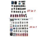 45 in 1/37 in 1 Sensor Module Starter Kit Set For Arduino Raspberry Pi Education