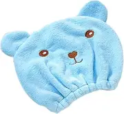 SOESFOUFU Cartoon Dry Hair Hat Hair-drying Cap for Girls Boys and Girls Towel Cap Animal Pattern Bathing Quick Dry Hat