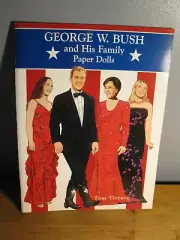 2001 GEORGE W. BUSH AND HIS FAMILY PAPER DOLLS BY TOM TIERNEY