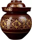 Ceramic Crock Pickling Pot: Traditional Chinese Ceramic Fermenting Jars Stonewar