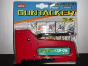 MAX TG-HC Gun Tacker Heavy Duty Stapler Clinching Feature with 1208F Staples