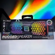 BYTECH On The Go Speaker with Built-In Bluetooth Led Lights New In The Box Music