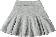 [Neutocd] Toddler Baby Girls Skirts Skorts Elastic High Waist Plain Pleated Skirts for Girls Running Sports Tennis Skater Skirt