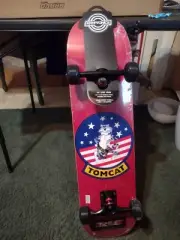 Kryptonics Skateboards TOMCAT Complete Skateboard Red - 8x31.25