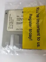 Microsoft IntelliPoint for the Microsoft Home Mouse Disk 1 Setup Version 1.0