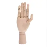 Artists Wooden Manikin Hand Drawing Art Supplies Movable Fingers Sketching Model