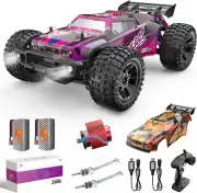 DEERC 200E Large Brushless High Speed RC Cars for Adults, Upgraded 1:10 RC Tr...