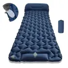 1Pcs Ultra Lightweight Tent Sleeping Mat TPU Inflatable Sofa Foot Strap Pillow