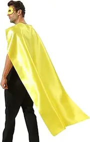 Kidsfere Adults Superhero Cape and Mask for Man Woman Halloween Vampire Cape Costume