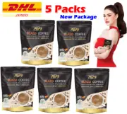 5 X New BLAZO Coffee Instant 29 in 1 No Sugar Arabica Healthy 20 Sachets