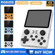 Powkiddy RGB20S 20000+ Games Handheld Retro Game Console LCD Retro Game Player