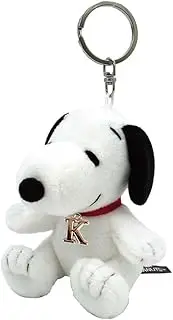 Nakajima Corporation Peanuts Snoopy Initial Mascot Sitting